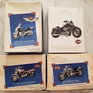 Harley Davidson Ornament Bundle